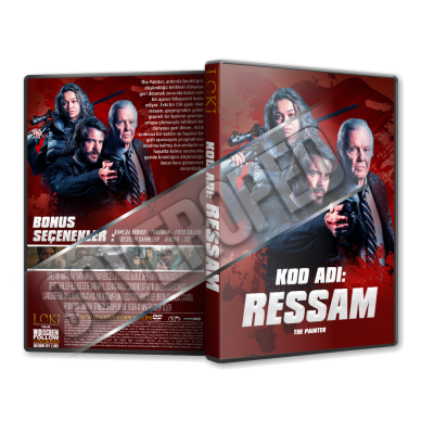 Kod Adı Ressam - The Painter - 2024 Türkçe Dvd Cover Tasarımı